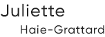 Logo | juliette haie grattard